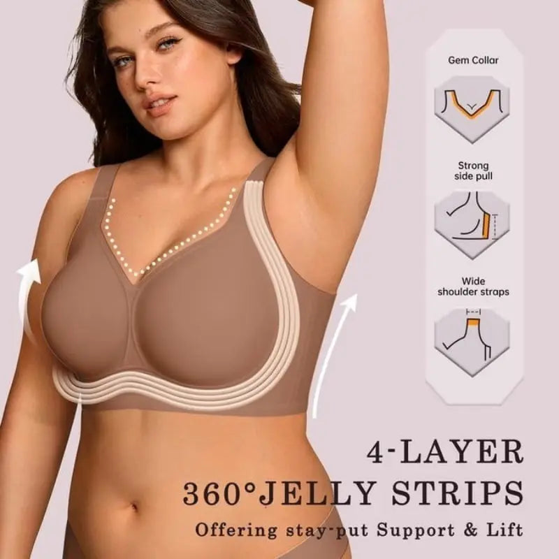 Sostén Push Up Sin Varilla Ultra Cómodo – Efecto Natural y Ajuste Perfecto