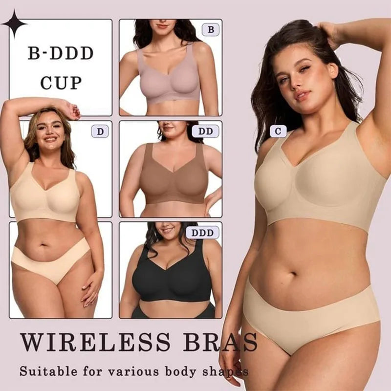 Sostén Push Up Sin Varilla Ultra Cómodo – Efecto Natural y Ajuste Perfecto